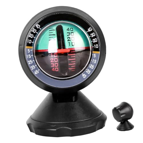 SUPVOX Slope Indicator Gauge Compact Vehicle Inclinometer for Outdoor Use Accurate Slope Measuring Tool Lightweight Display for Off- Outdoor Exploration