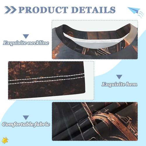 Kids Swimsuit Train Smoke Autumn Sunscreen T-Shirts Swimwear Sets UPF 50+3