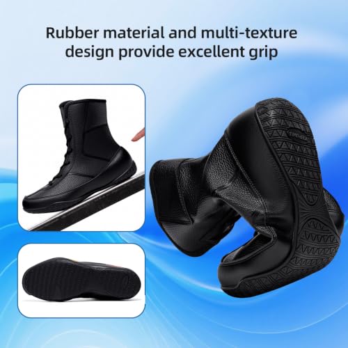 Image of Wrestling Boxing Boots Wide for Men Youth High Top Non-Slip | Comfortable Breathable Lightweight for Competition & Training
