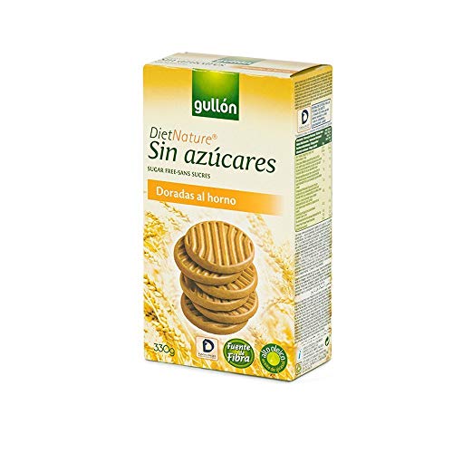 Gullón - Galleta sin azúcar Dorada al horno Diet Nature, 330g