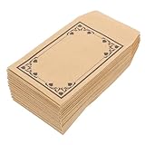 Angoily 50 Stück Kraft-Umschlag briefumschläge Geldumschläge für die Kassenplanung Kraftpapierumschläge Mini-Umschläge kleine Münzumschläge Münzumschlag kleine Umschläge Packpapier Kraft