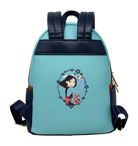 Loungefly Disney Mulan Cosplay Womens Double Strap Shoulder Bag Purse3