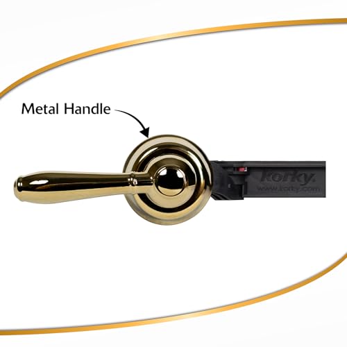 image for Korky 6021AM StrongARM Metal Tank Lever, Universal to Fit Front Angled