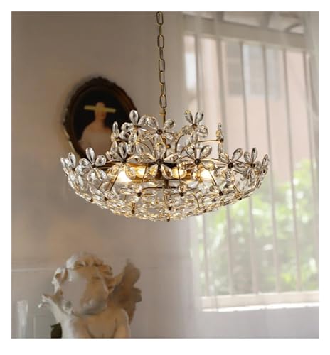 Éclairage compatible avec salon style lustre de plafond à pétales
