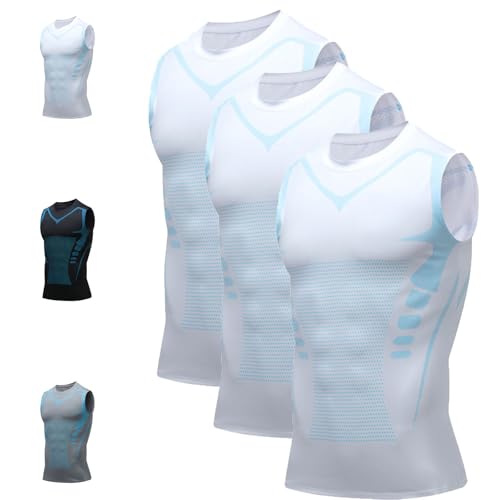 Shirt Men, V2 Sleeveless Compression Shaping Vest,Evolv V Boost Men Shirt - Main Image