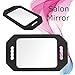 mpowtech Double Handle Mirror - Large Hand Held Mirror(16.14