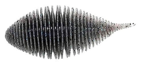 ジークラック(GEECRACK) ワーム ベローズギル 3.8インチ #295 スモーキーシャッド