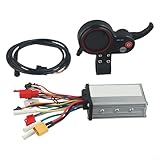 Eficiente unidad de control de scooter E perfectamente adecuada para su uso en modelos Kugoo; cuenta con interfaz LCD intuitiva; capaz de manejar hasta quinientos vatios de capacidad de salida (48 V)