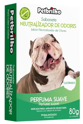 Petbrilho Sabonete Neutralizador De Odores 80G Para Cães Multicor