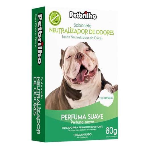 Petbrilho Sabonete Neutralizador De Odores 80G Para Cães Multicor