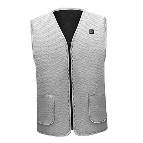 Image of Enakshi Mens Electric Heating Vest Winter Warm Up Jacket Battery Heated Coats L|Clothing, Shoes & Accessories | Mens Clothing | Coats & Jackets