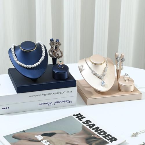 Présentoir à bijoux et support colliers bagues pour organisation de maison - 8