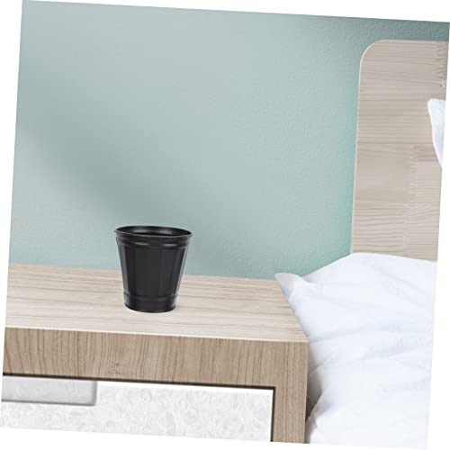 2 piezas mini canecas de basura para baño y cocina miniatura 5