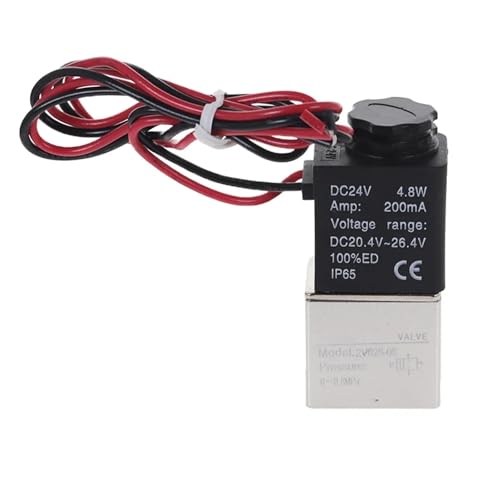 Vanne de compresseur 1/4" anti fuite d'air pour circuit 24V