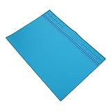 LALAFINA Hitzebeständige Silikonmatte Mit Magnetischen Halterungen Wärmeisolierende Arbeitsunterlage Für Elektronikreparaturen Und Computerwerkstätten