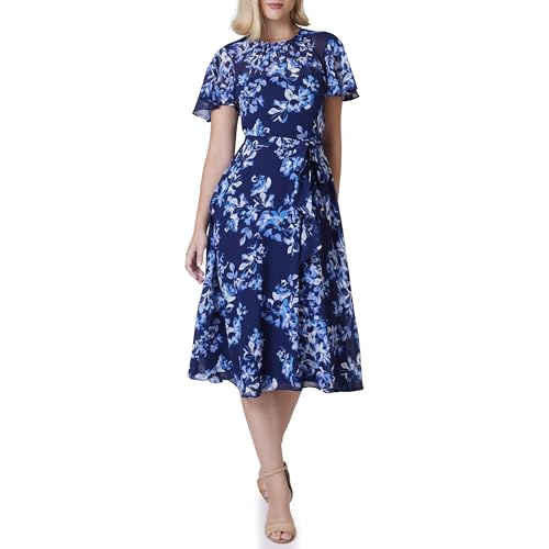 Jessica Howard Women's Dress, Navy, 6 at Amazon Women's Clothing store