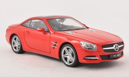 Preisvergleich Produktbild Mercedes SL 500 (R231), rot, 2012, Modellauto, Fertigmodell, Welly 1:18