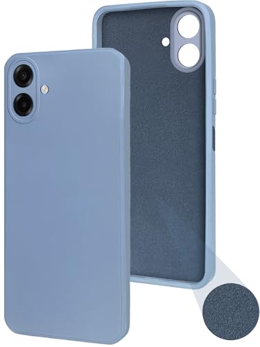 Image of Jkobi Back Case Cover for Samsung Galaxy A07 5G | F70e 5G (Inside Fiber Cloth with Matte Finish Silicone |Light Blue)