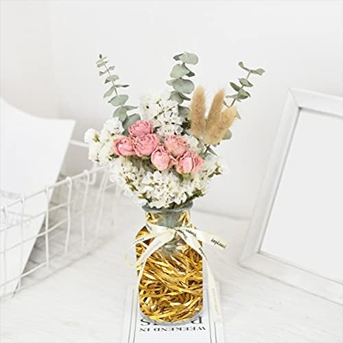 Glitter Shredded Tissue Paper, 113g Raffia Gift Filler Paper Shreds Box Basket Grass Craft Raffia Ribbon for Boxes Packaging Decoration Easter Hamper Basket Filling (Golden)