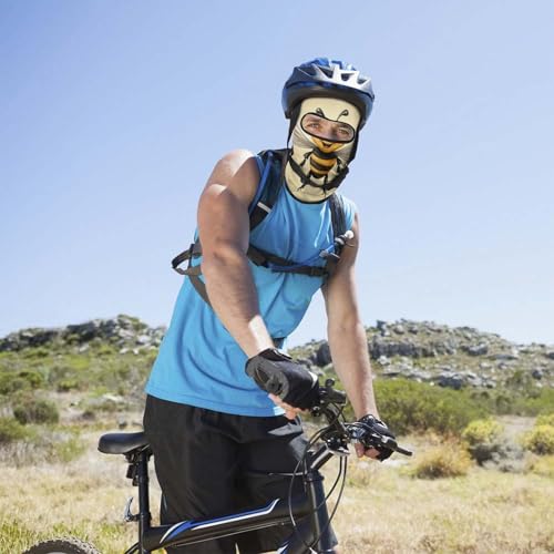 Balaclava Bee para Hombres y Mujeres Protección Solar Transpirable Máscara Integral para Cabeza para Senderismo, Ciclismo, Correr, Conducción miniatura 4
