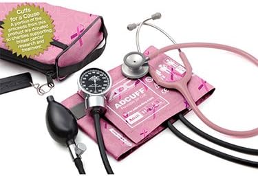 Miniatura 2 de ADC Pro's Combo III - Juego profesional de aneroides de bolsillo para adultos con esfigmomanómetro de presión arterial Prosphyg 778, estetoscopio