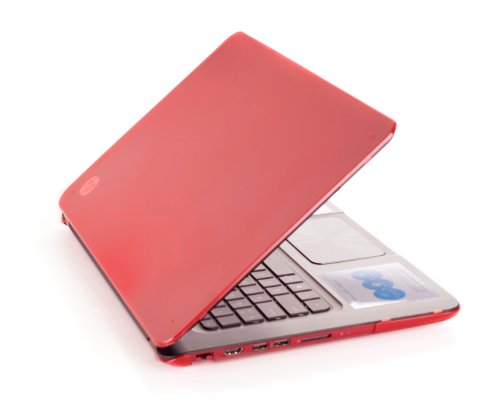 iPearl mCover Hard Shell CASE for 15.6-inch HP Envy 6 1XXX Series sleekbook Laptop (Red)