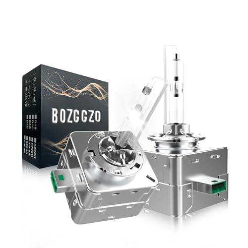 BOZCCZO D3S HID Headlight Bulbs 6000K Cool White 35W 66340 42403 42302 Replace HID Xenon Bulbs - Pack of 2(Not fit Halogen Assembly)