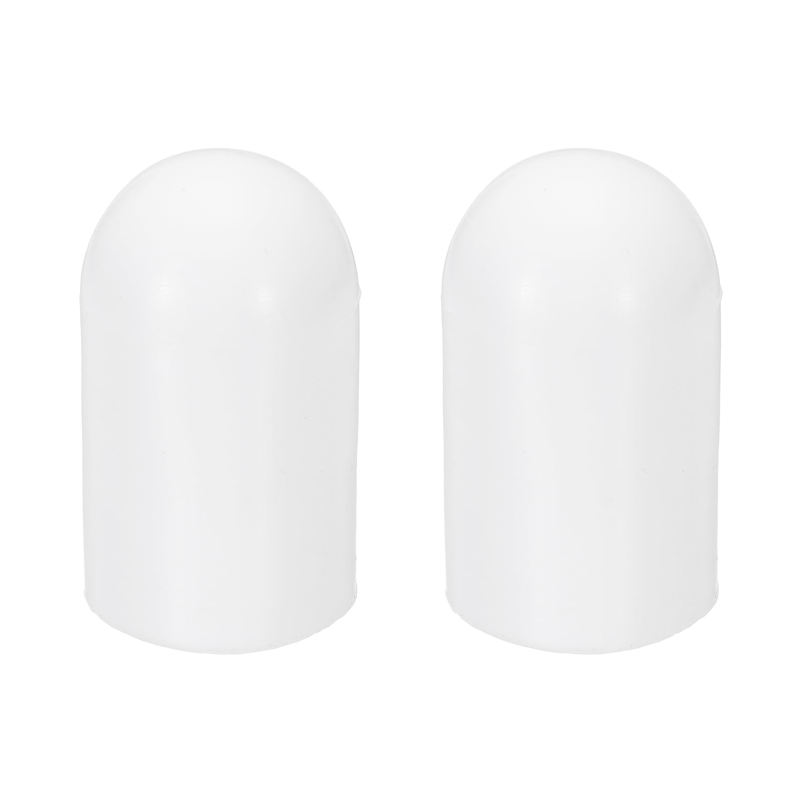 sourcing map 2 Pcs Flashlight Diffuser Caps 41.3x73mm (IDxH) for 42-45mm — image 1