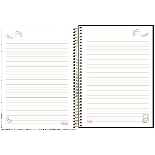 Caderno Espiral Universitário 10M 160Fls C.D. Pooh Tilibra