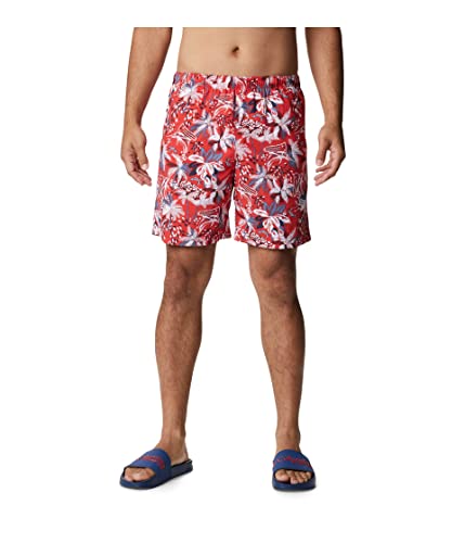 Short de bain Columbia Super Backcast imprimé poisson rouge séchage rapide homme XXL