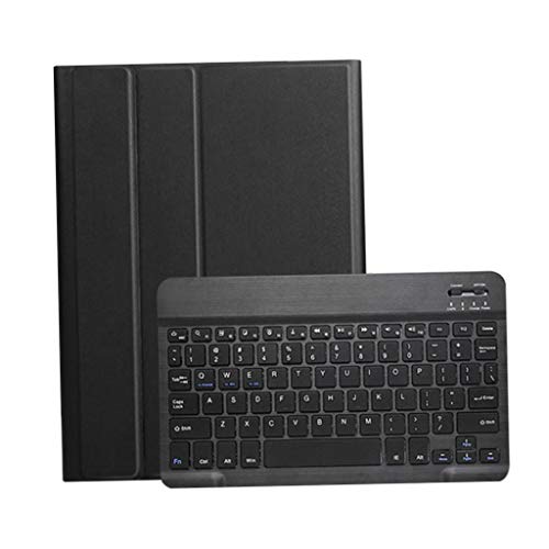 Homyl Teclado Fino de Capa de Tablet Capa Protetora com Teclado, 4x com Cabo USB para Samsung Galaxy