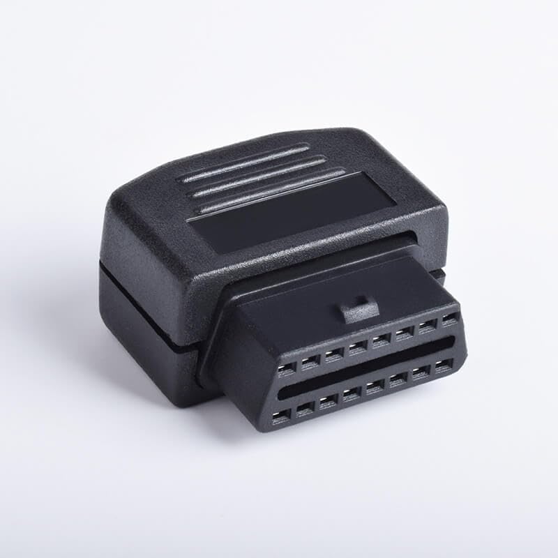Automobile OBD2 Female 16 Pin Diagnostic Interface OBD Plug Shell OBDii Assembled Solder Type