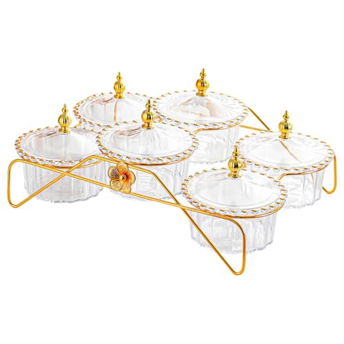 FashionCha Plato Seco para Frutas con Tapa...