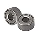 2x5x2,5mm Lager Stahl Metall Miniatur Mini Kugellager Micro Bearings MR52ZZ Packung von 10 Stück