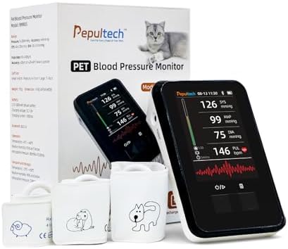 Veterinary Blood Pressure Monitor, Automatic Digital BP Machine f...