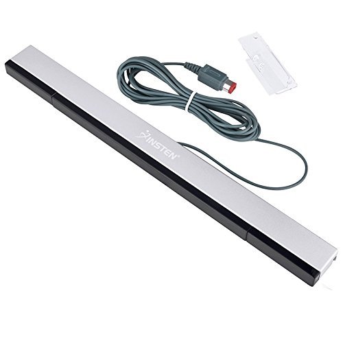 Wired Remote Sensor Bar Infrared Ray Inductor Compatible with Nintendo Wii Controller