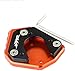 Soporte Lateral para Motocicleta para KTM DUKE 125 200 390 2013-2017, Motorcycle Pie Pata de Cabra Antideslizante Pedal Extensión Kickstand, Motorbike Accessories