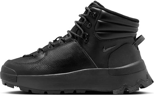 Nike City Classic Premium Women's Waterproof Boots (FZ8629-001, Black/Anthracite/Silver/Black) Size 7.5