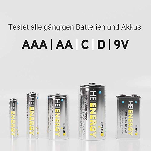 HEITECH Promotion 04002436 batterijtester - Afbeelding 3