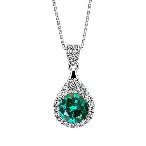 Collier Moissanite pour femmes fini les bijoux ternes 1ct