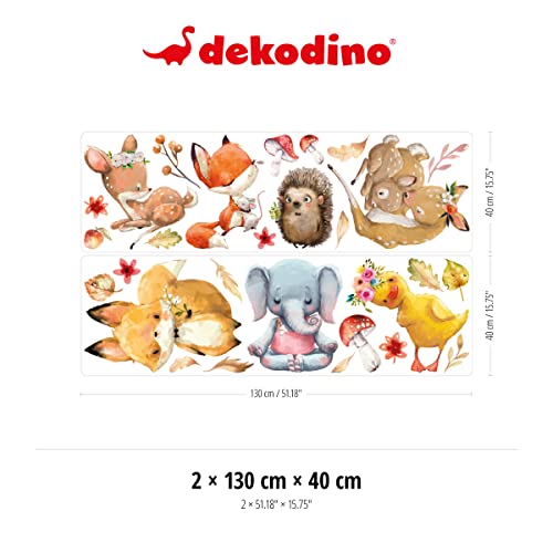 Dekodino® Adesivo murale vivaismo acquerello