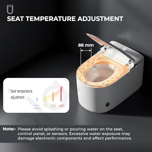 Image of Plantex Smart Toilet Commode One Click Foot Touch with 18 Months Warranty