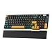RK ROYAL KLUDGE RK96 RGB Limited Ed, 90% 96 tasti wireless, 3 modalità BT5.0/2.4G/USB-C, tastiera meccanica sostituibile a caldo con poggiapolsi, controllo volume, software, batteria massiccia, immagine