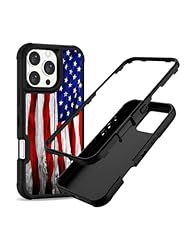 Red White Wood American Flag