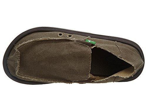 Sanuk Vagabond Sidewalk Surfer Brown 10 D (M) #TOP5