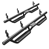 4 Inches Running Boards Compatible with 2019-2021 Chevy Silverado/GMC Sierra 1500 Extended Cab, 2020-2024 Silverado Sierra 2500HD 3500HD, Running Boards, Side Step Bars