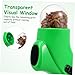 Levemolo Dog Snack Catapult Launcher Interactive Treat Launcher for Dogs and Cats Easy to Load Fun Snack Dispenser for Pet Training and Playtime Green