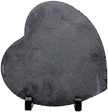 MR.R Sublimation Blanks Slate Rock Photo Set Heart 15 x 15 cm Customized Photo Stone Sublimation Thermal Transfer Heat Press Photo Art Craft
