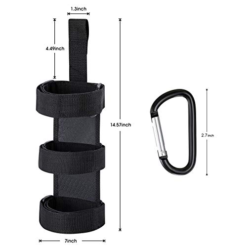 Fire Extinguisher Holder Adjustable Roll Bar Fire Extinguisher Mount Holder (with gift 1 Carabiner)