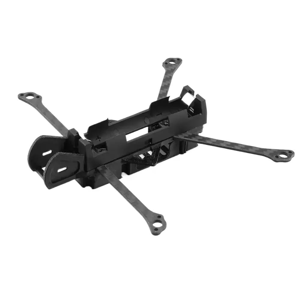 Zestaw ramy dalekiego zasięgu HGLRC Rekon3 140 mm 3K z włókna węglowego 3 cale do wyścigów FPV 18650 freestyle LR3 drona Nano Long Range DIY